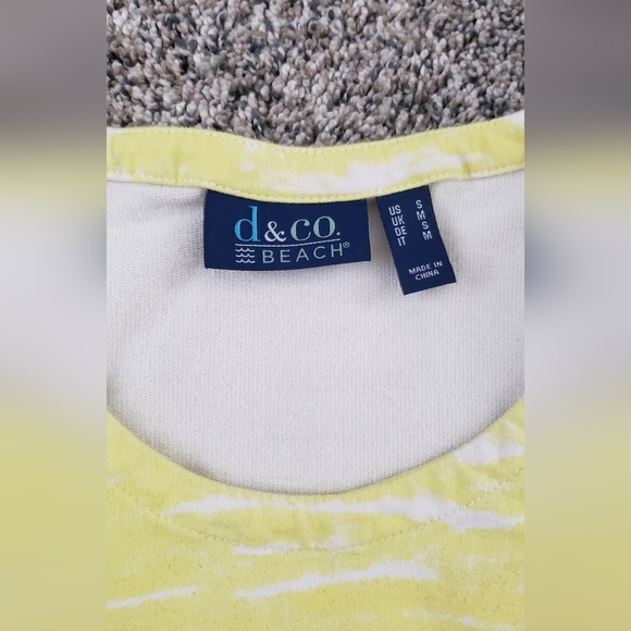 d & co| Beach Swim Coverup Crew Neck Dress - Picture 2 of 5